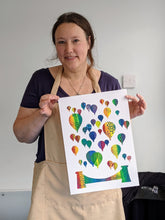 Load image into Gallery viewer, Windmill Hill City Farm - Make Your Own Bristol Balloon Print (Adult only class 16 yrs+)