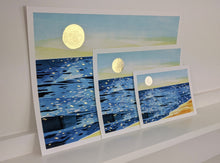 Load image into Gallery viewer, ‘Golden Hour 2’ Beach Scene Fine Art Print