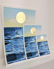 Load image into Gallery viewer, ‘Golden Hour 3’ Beach Scene Fine Art Print