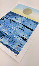 Load image into Gallery viewer, ‘Golden Hour 3’ Beach Scene Fine Art Print