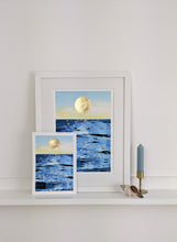 Load image into Gallery viewer, ‘Golden Hour 3’ Beach Scene Fine Art Print