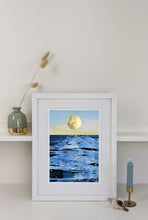 Load image into Gallery viewer, ‘Golden Hour 3’ Beach Scene Fine Art Print