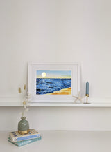 Load image into Gallery viewer, ‘Golden Hour 2’ Beach Scene Fine Art Print