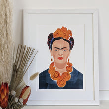 Load image into Gallery viewer, Frida Kahlo Portrait Print