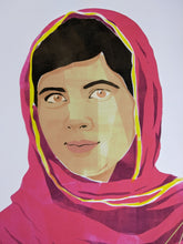 Load image into Gallery viewer, Malala Yousafzai Portrait Print