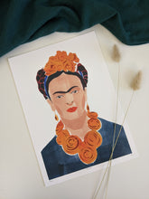 Load image into Gallery viewer, Frida Kahlo Portrait Print