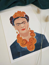 Load image into Gallery viewer, Frida Kahlo Portrait Print