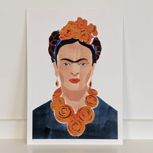 Load image into Gallery viewer, Frida Kahlo Portrait Print