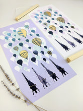 Load image into Gallery viewer, ‘Balloons Over The M Shed Cargo Cranes’ Bristol Limited Edition Fine Art Print