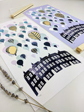 Load image into Gallery viewer, ‘Balloons Over Clifton Crescent’ Bristol Limited Edition Fine Art Print