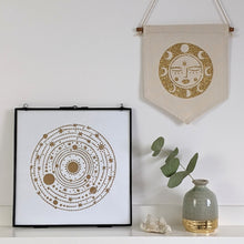 Load image into Gallery viewer, ‘Solar System’ Original Lino print