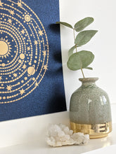 Load image into Gallery viewer, ‘Solar System’ Original Lino print