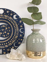 Load image into Gallery viewer, ‘Papercut Moon’ Original Lino print