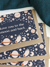 Load image into Gallery viewer, Love You To The Moon And Back - Blank Greeting Card