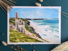 Load image into Gallery viewer, Wheal Coates Cornwall - Giclée Print
