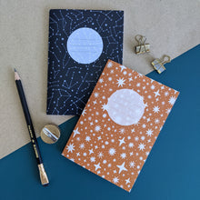 Load image into Gallery viewer, A6 Celestial Notebooks