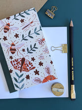 Load image into Gallery viewer, A6 Bugs & Butterflies Notebook