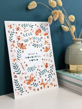 Load image into Gallery viewer, What A Wonderful World Fine Art Print