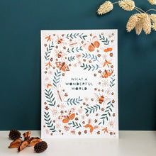 Load image into Gallery viewer, What A Wonderful World Fine Art Print