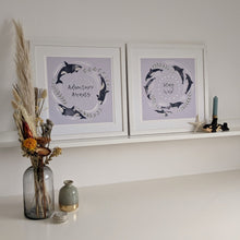 Load image into Gallery viewer, 'Adventure Awaits' And 'Stay Wild' Lilac And Silver Bundle