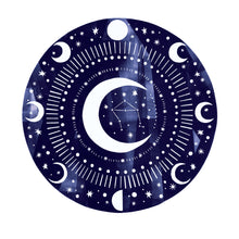 Load image into Gallery viewer, Personalised ‘Zodiac Moon’ Decorative Moon And Zodiac Constellation Limited Edition Fine Art Print