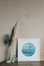 Load image into Gallery viewer, ‘Ride The Wave’ Ocean Wave Metallic Limited Edition Fine Art Print
