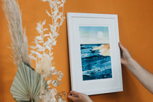 Load image into Gallery viewer, New A5 Edition: 'Golden Hour' Beach Scene Print