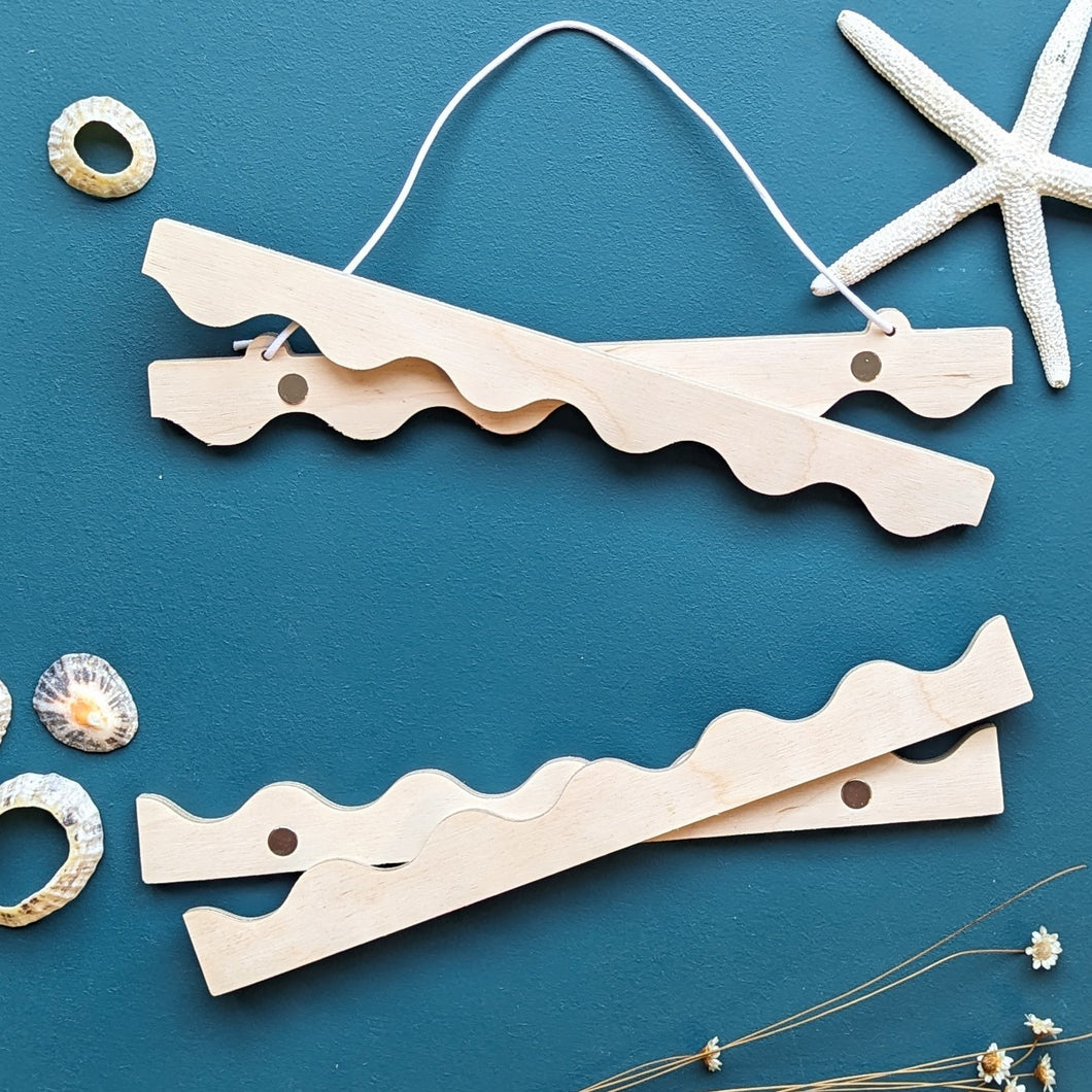 Playful Magnetic Print Frames - Straight, Wavy, Scalloped or Zig-Zag