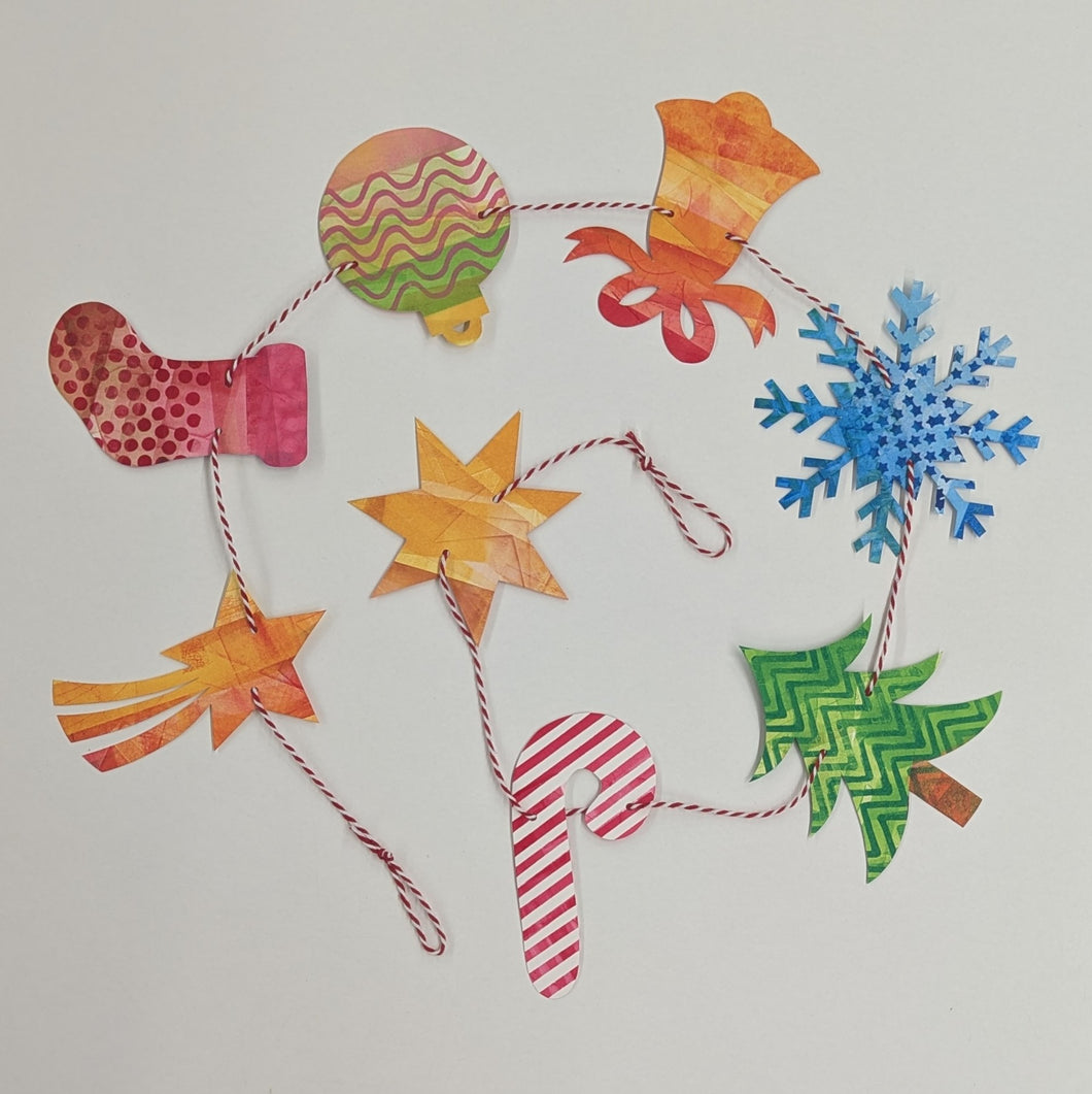 Flourish Farm Shop - Print Your Own Christmas Garland (Adult only)
