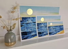 Load image into Gallery viewer, ‘Golden Hour 2’ Beach Scene Fine Art Print
