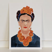 Load image into Gallery viewer, Frida Kahlo Portrait Print
