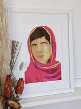 Load image into Gallery viewer, Malala Yousafzai Portrait Print
