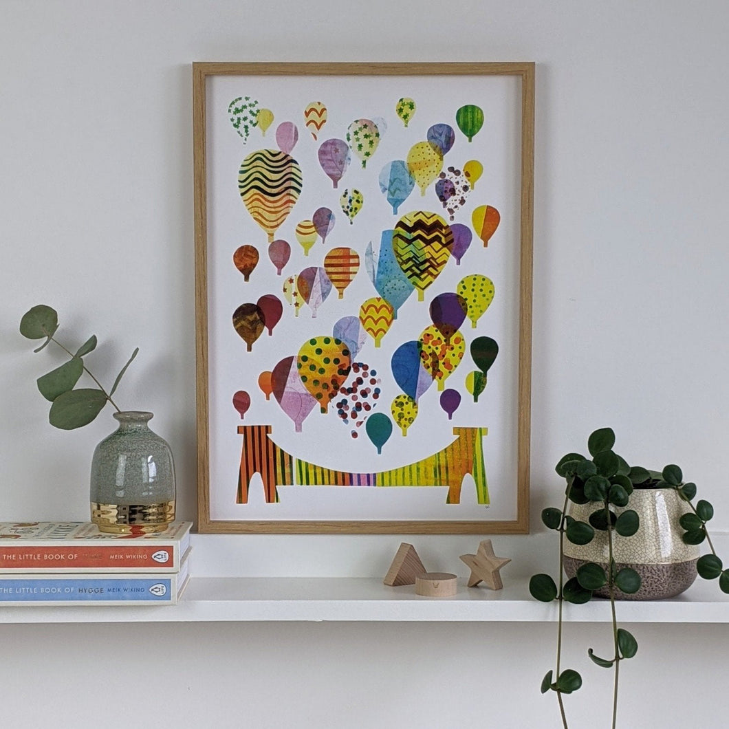 Flourish Farm Shop - Adult & Child Make Your Own Bristol Balloon Print (6yrs+)