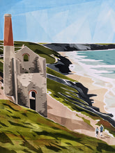 Load image into Gallery viewer, Wheal Coates - Limited Edition Original Cornwall Print
