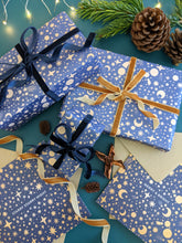 Load image into Gallery viewer, The Starry Night Range - Christmas Cards &amp; Wrapping Paper
