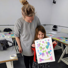 Load image into Gallery viewer, Flourish Farm Shop - Adult &amp; Child Make Your Own Bristol Balloon Print (6yrs+)
