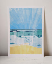 Load image into Gallery viewer, &#39;White Water&#39; coastal sea shore limited edition fine art print
