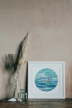 Load image into Gallery viewer, ‘Make Waves’ Ocean Wave Metallic Limited Edition Fine Art Print
