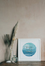 Load image into Gallery viewer, ‘Ride The Wave’ Ocean Wave Metallic Limited Edition Fine Art Print
