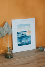 Load image into Gallery viewer, New A5 Edition: &#39;Golden Hour&#39; Beach Scene Print
